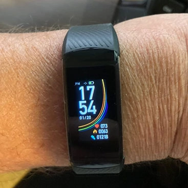 ActiveTrack Pro on wrist